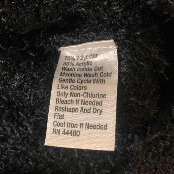 Wonderly CURVY size 1X sweater Black - Picture 7 of 7